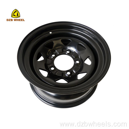 5 Holes 15x7 Offroad Steel Car Wheel Rims